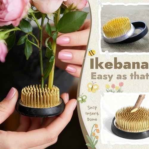 Suministros de arte floral Ikebana para crear centros de mesa estables 8