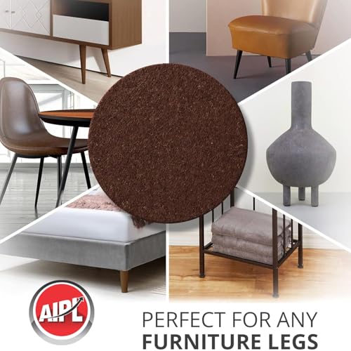 Image of AIPL Premium Furniture Pads Floor Protector - Chair Pads for Wood Floors - Best for Hardwood Floors - Protect Your Hard Floors - Pack of 3