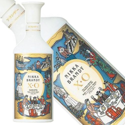 NIKKA XO ブランデー 白 660ml-黒 720mlボトル Amazon.co.jp: ニッカ ブランデー X.O