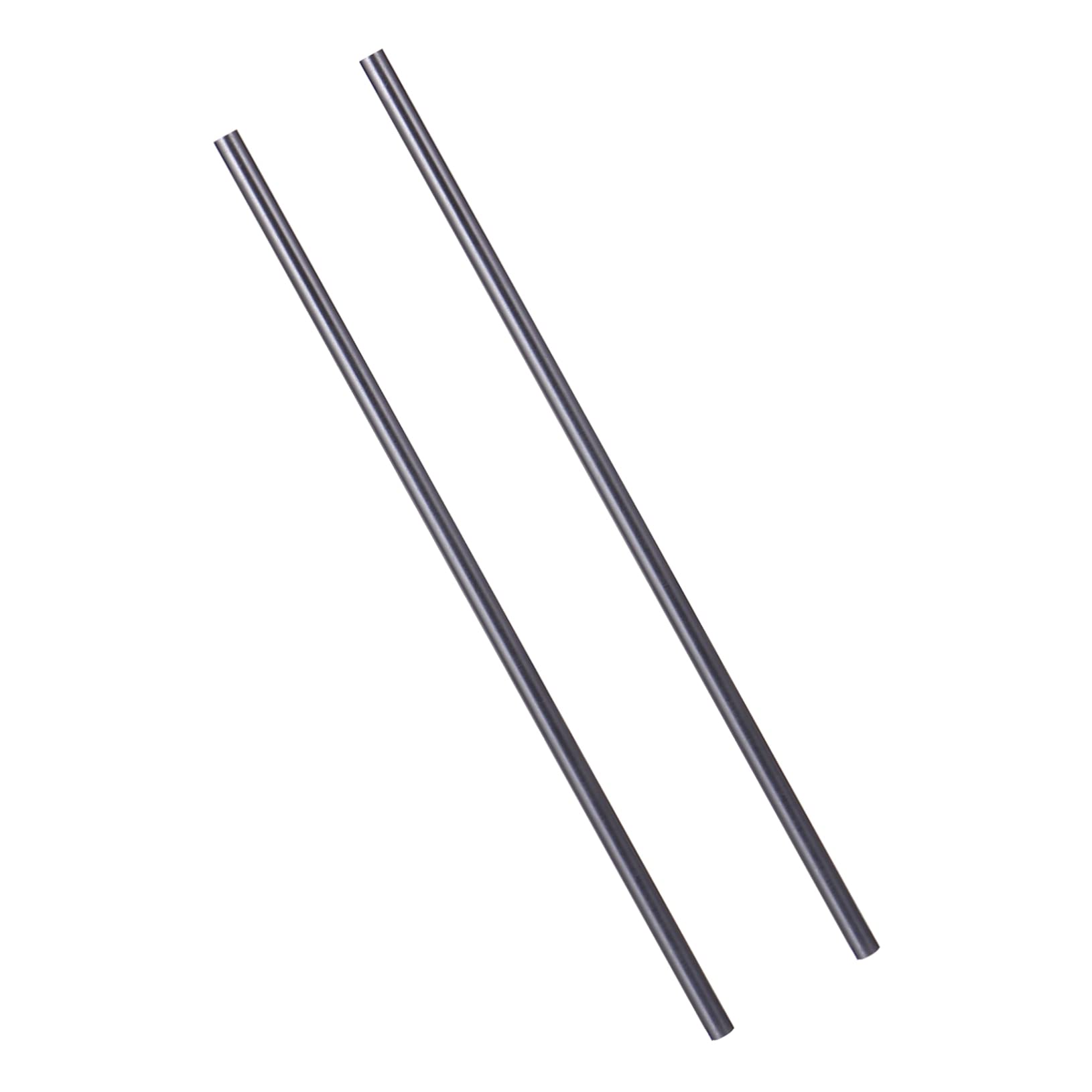 OSOLADY 2pcs Graphite Stir Stick for Crucible Stir Rod for Casting Refining Grey High Purity