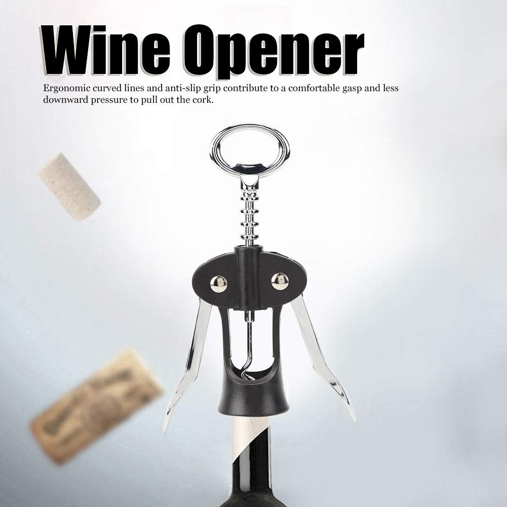 Corkscrew Wine Bottle Opener, Multifunctional Zinc Alloy Corkscrew Wine Bottle Opener, Cork Puller Remover Kitchen Restaurant Tool
