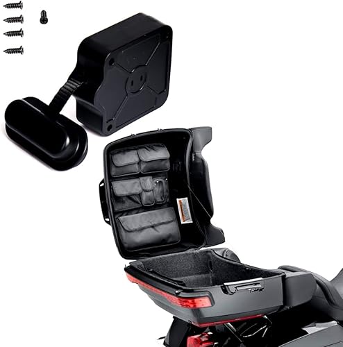 Miniatura 2 de VPZMT Tour Pak Pack - Correa de tapa para Harley Touring Ultra Electra Street Glide 2014-2019, modelos seleccionados CVO 2014 y posteriores (bolsas