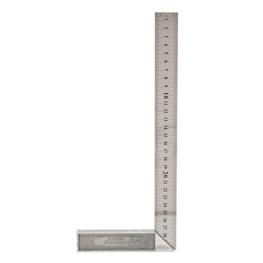 Unknown Toogoo(R) 30Cm/12 Inch Metal Engineers Try Square Set Measurement Tool Right Angle 90 Degrees