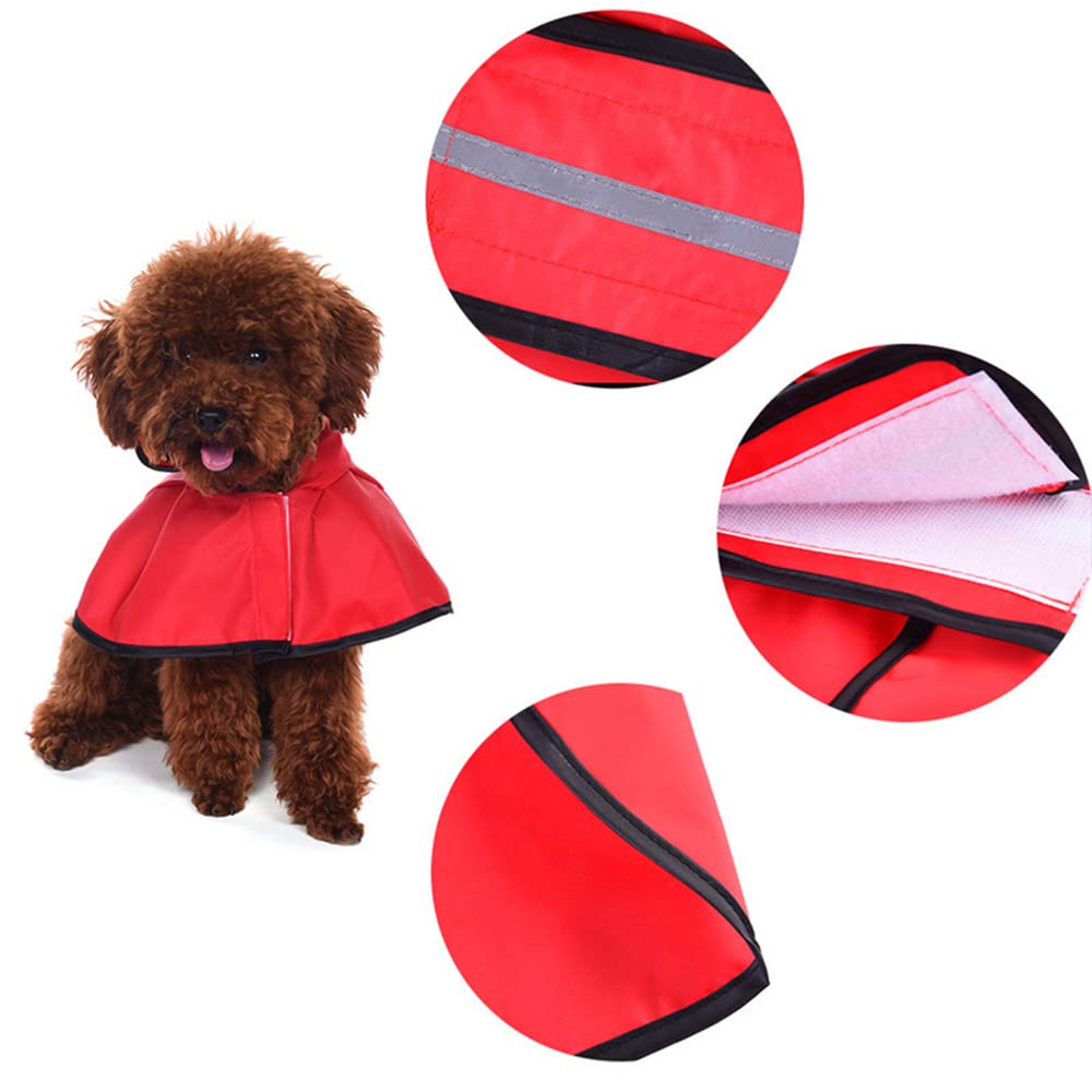 Chubasquero para Perros, Ropa Impermeable for Perros, Sudadera Reflectante, Chaqueta, Mono, Abrigo, Ropa for pequeños y Grandes(Green,XL)