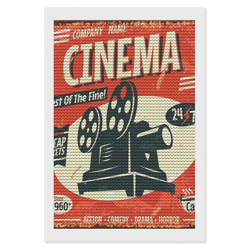 FULINGCAO DIY Canvas Diamond Painting Kits Full Round Drill Kits ...