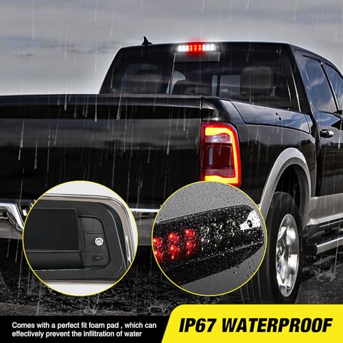 Image of Nilight Third Brake Light for Dodge Ram 1500 2500 2009-2017, 3500 10-17