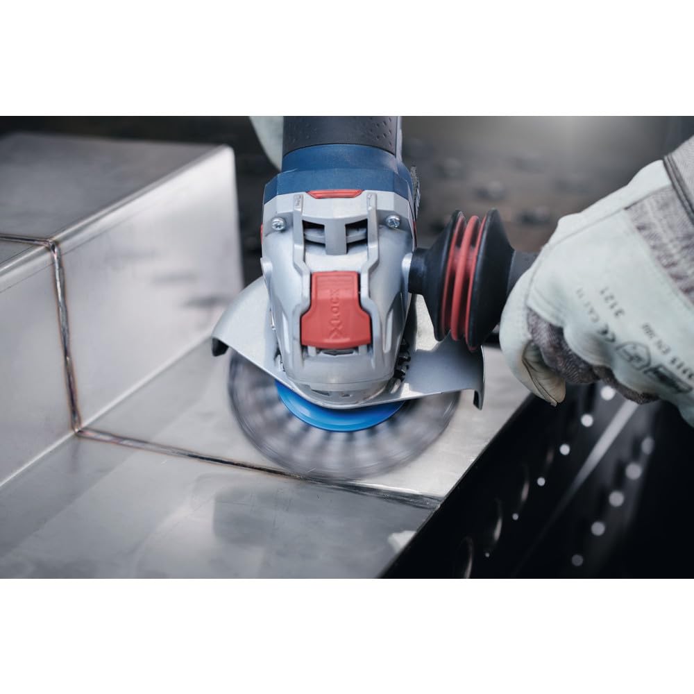 Bosch GWX10-45PE 4-1/2 in. X-Lock Ergonomic Angle Grinder with Paddle Switch