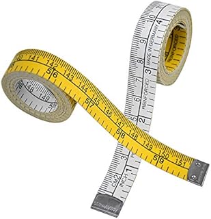 2 Pack Body Tape Measure Dual Sided Soft Cloth Tape Measure Double Scale Measuring Tape Sewing Tape Measure for Tailors Body Measuring Ruler for Women Weight Loss Chest Waist Measurment 59.8in/152cm