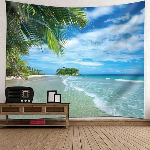 Tapisserie art décoration grand format paysage de mer pour salon et chambre