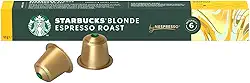 Café em Cápsula Starbucks® Blonde Espresso Roast by Nespresso® - 10 cápsulas