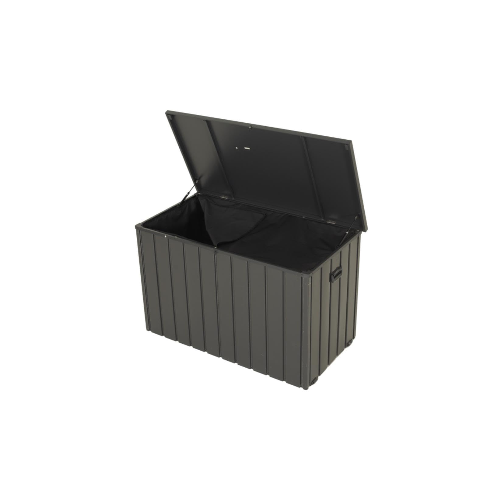 Outdoor Storage Box, 100 Gallon Metal Deck Box Built-in a Oxford|Home & Garden| Yard, Garden & Outdoor Living| Patio & Garden Furniture| Storage Deck Boxes-image-0