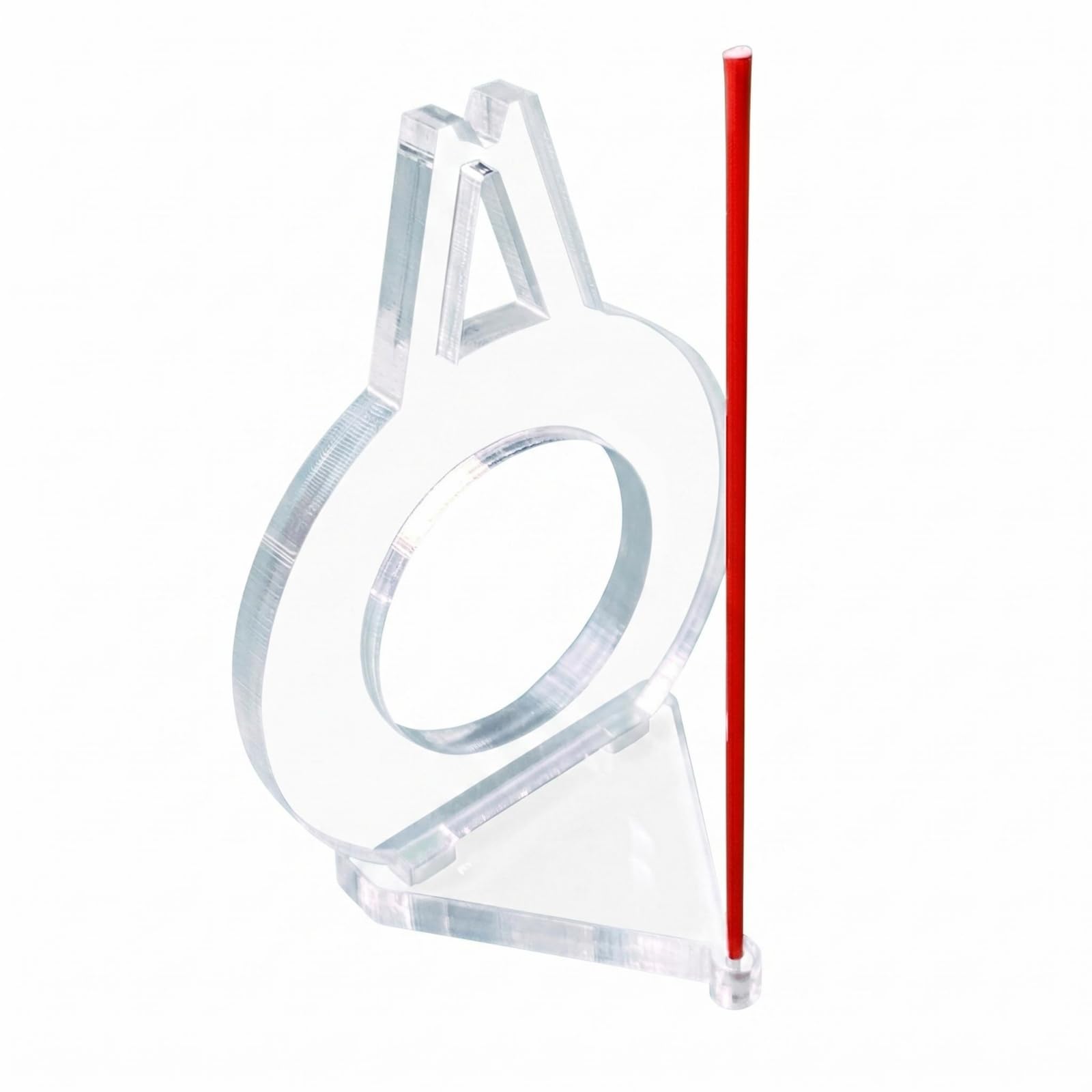 Triangular Base Billiards Aiming Aid Red Guide Rod Pool Stroke Aiming Aid Circular Circle Stroke-Point Marker Acrylic, Cn 8 Ball 57-2mm-image-18