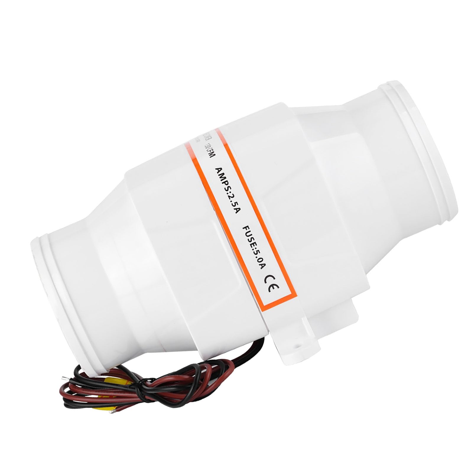 Ventilador de Aire, Ventilador de Aire Marino, Soplador de Aire Tranquilo de 12v 24v Duradero para Bote (12V)