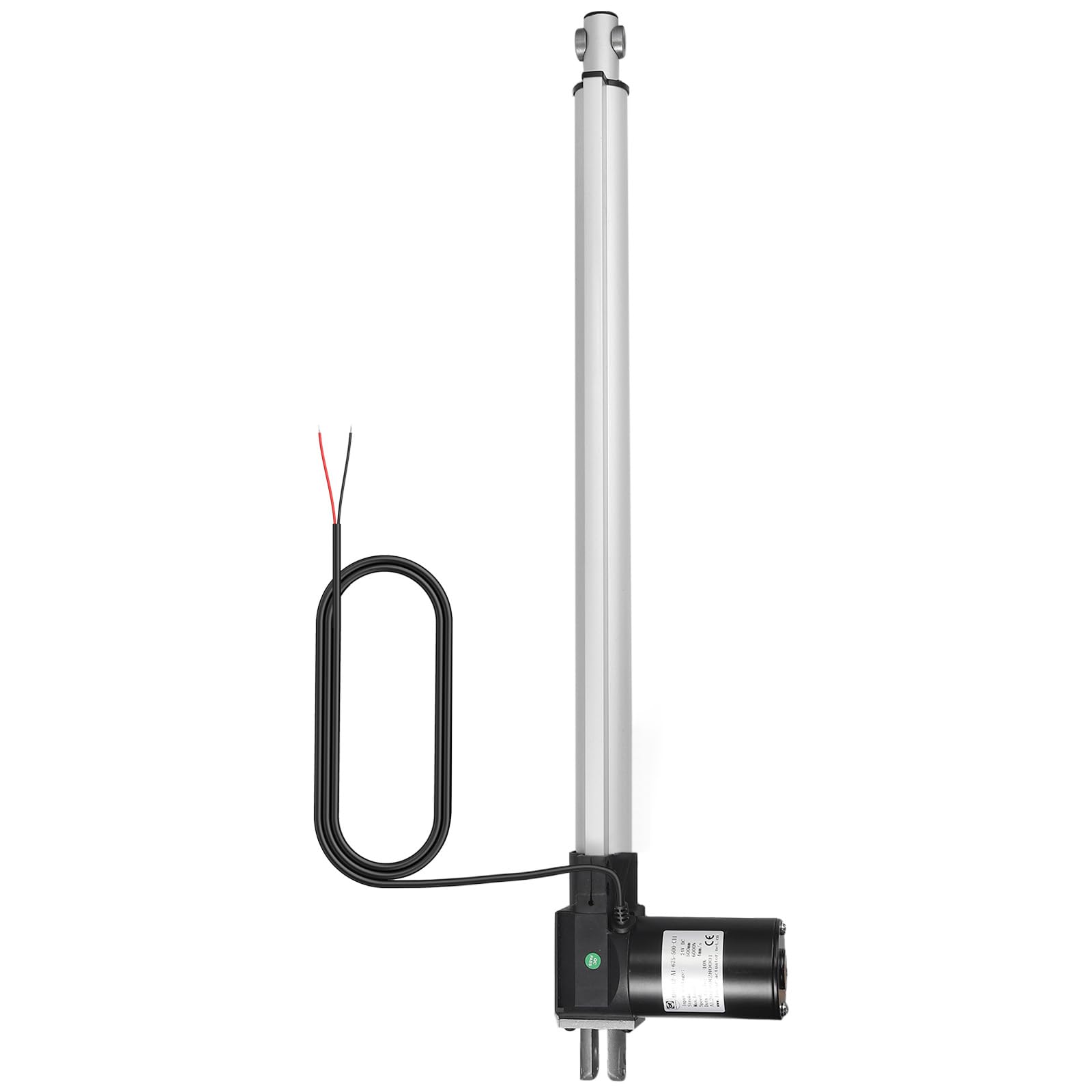 Justech DC 24V Actuador Lineal Motor 6000N 500mm Abridor Eléctrico de Puerta
