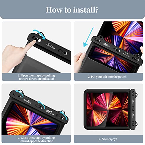 Moko DI-EU-MK-SSS210022 Waterproof Tablet Case Compatible thumb #6