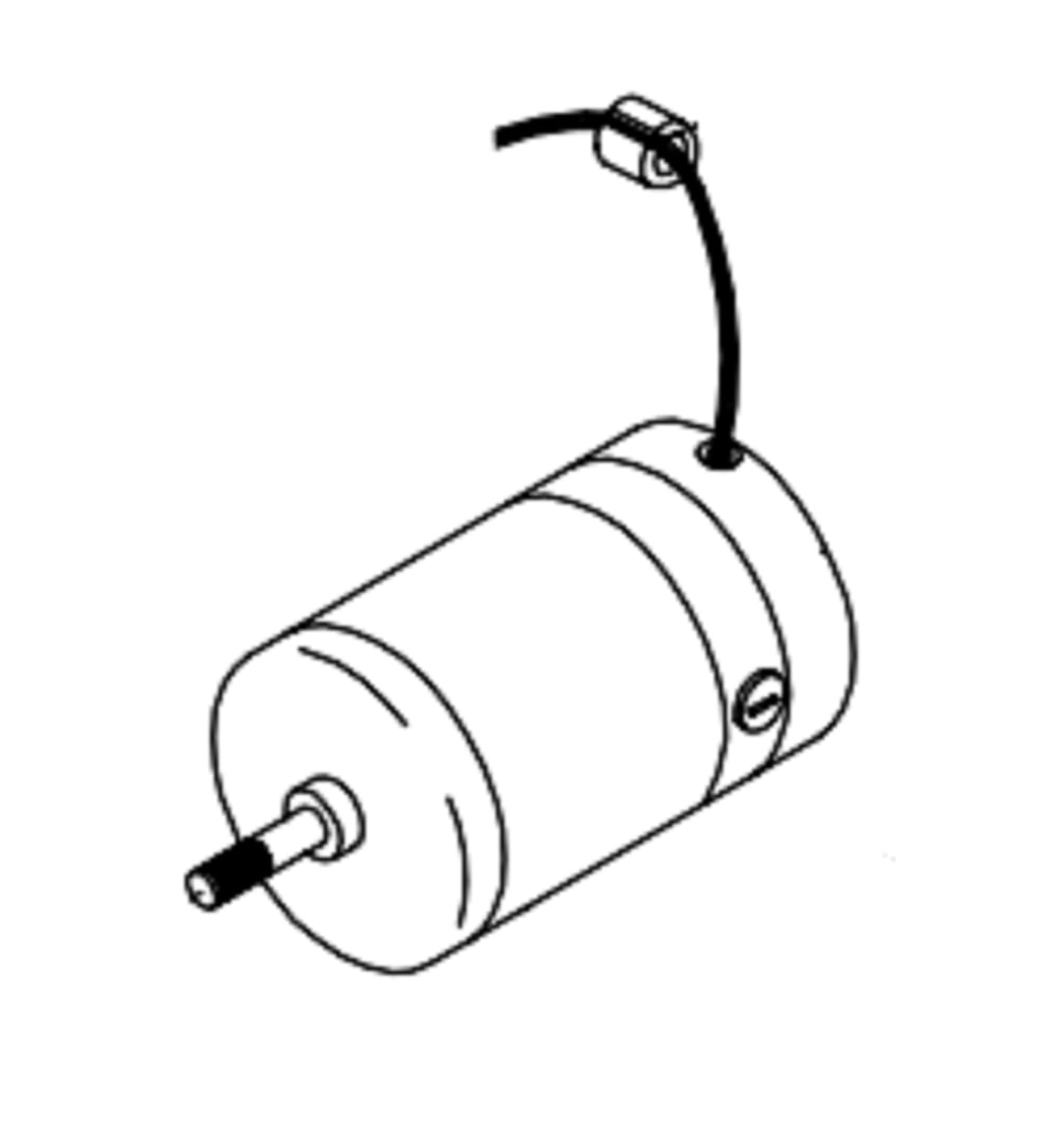 DC Drive Motor Set 016134-Z1US Works with HZ Fitness 4.0T 5.0T T40 Treadmill