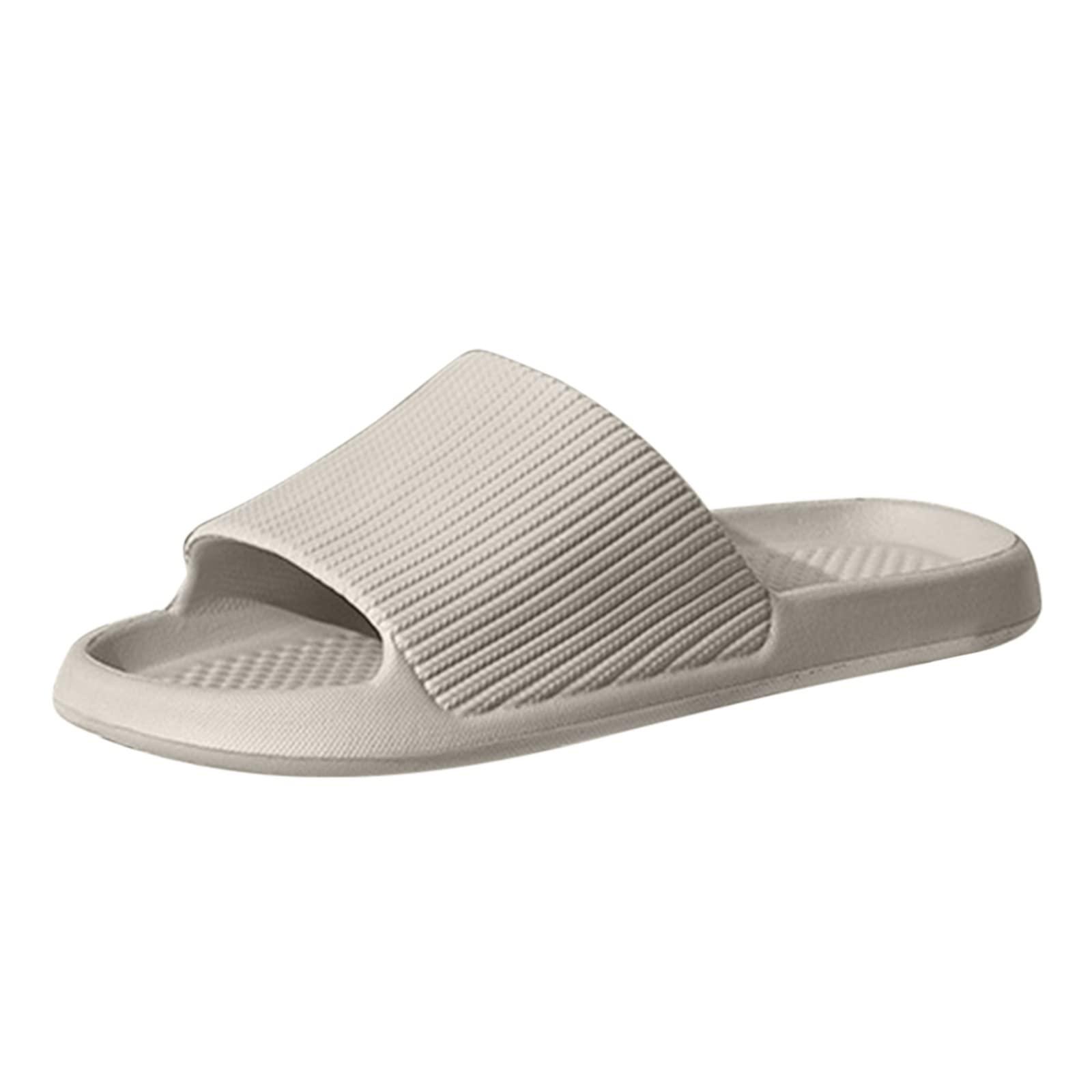 Breathable Sport Shoes,Fuzzy Slipper Socks for Men Mens Shoes Fashion  Summer Indoor Non Slip Bathroom Slippers Quick Drying Lightweight Slippers  House