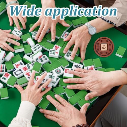Indicador de Viento de Madera para Mahjong miniatura 4