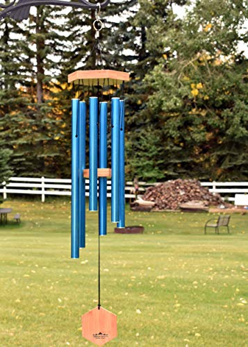Wind Chimes for People Who Like Their Neighbors, Give a Thoughtful Memorial Gift or Love it as Your own Unique Outdoor Windchime, Made of Aluminum/Bamboo, a Beautiful Deep Tone Chime - Thumbnail 3