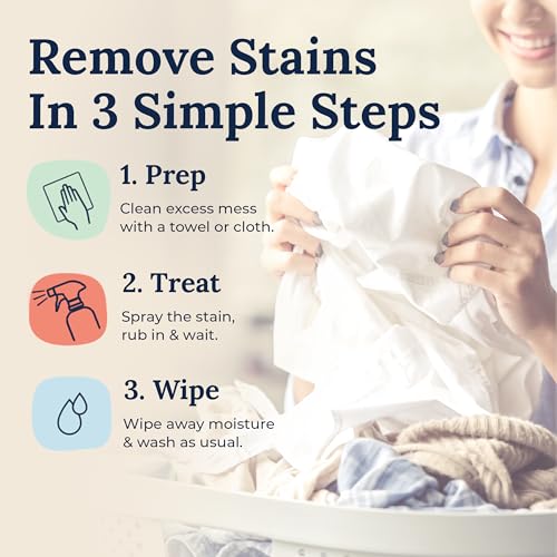Hate Stains Co. Stain Remover for Garments - Non-Poisonous Laundry Stain Remover Spray for Child & Youngsters - Messy Eater Spot Cleaner for Clothes, Material, Carpet - Image 8