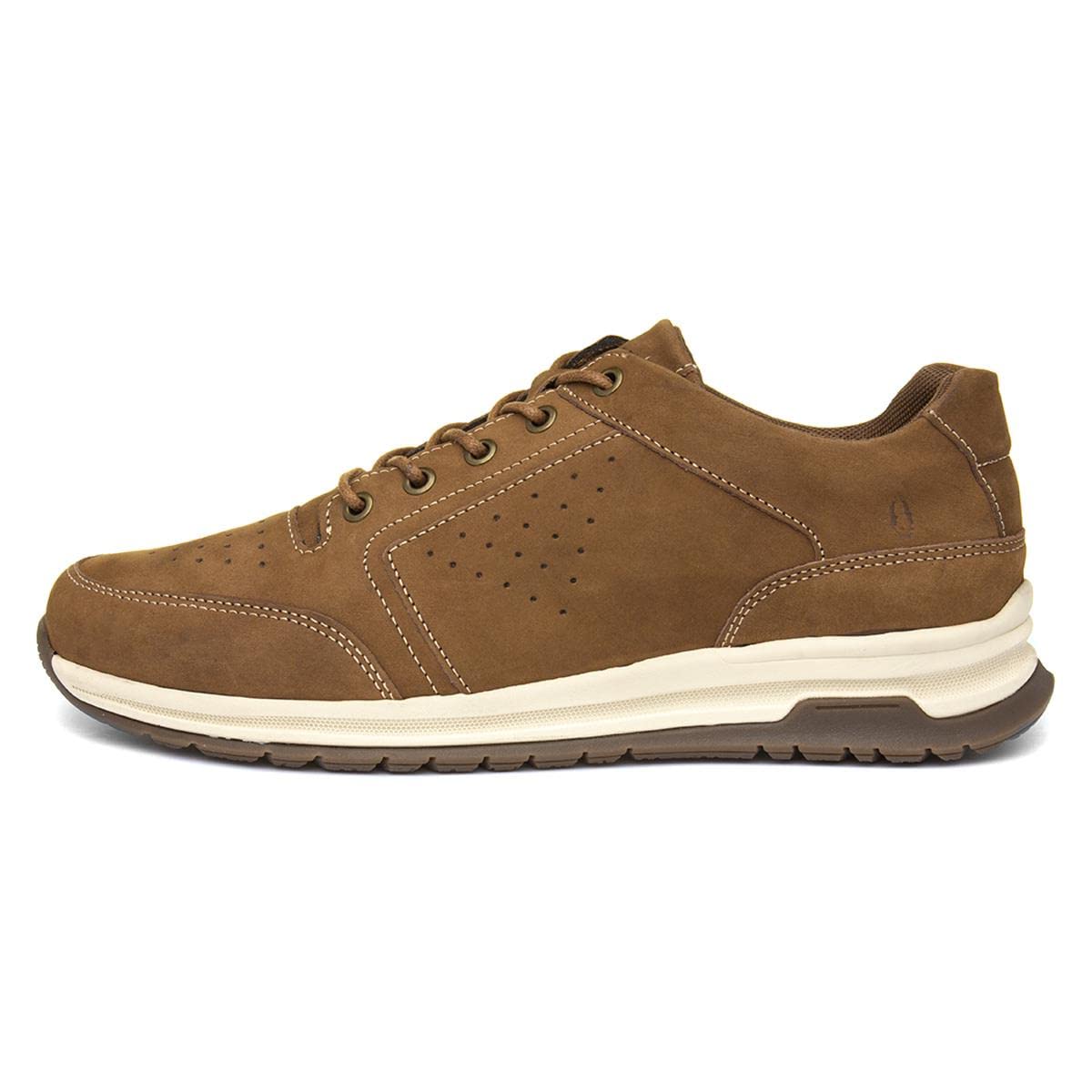 Hush Puppies Men's Brown Joseph Shoe in Size 6, Sports Direct
