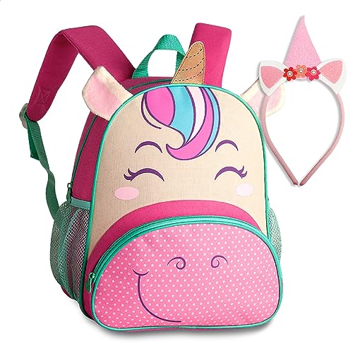 Mochila Unic�rnio Crian�a Infantil Menina Creche Zoo Pets