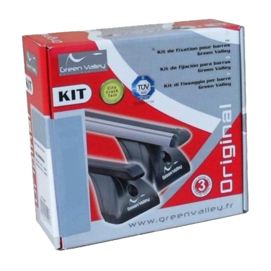 Kit 127 Original Fix Point Greenvalley pour barres de toit de voiture