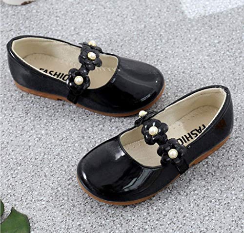 Girls Mary Jane Ballet Ballerina Flat Slip on School Uniform Dance Dress Shoe for Toddler/Little Kid4