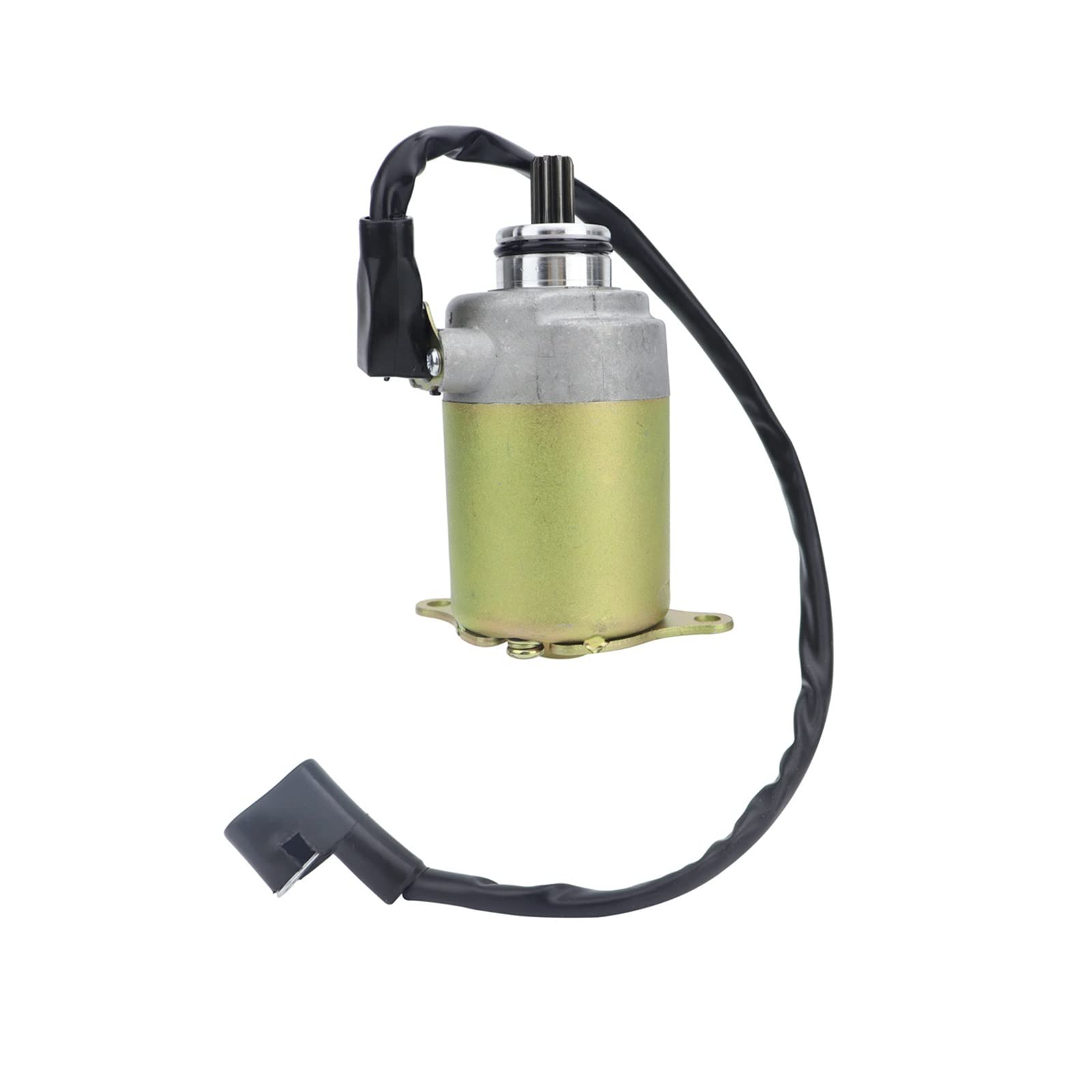 RCKLCY Electrical Engine Starter Motor 9 Teeth Compatible with GY6 125cc 150cc ATV Scooter Moped Go Karts Quad 4 Wheelers Taotao Baja