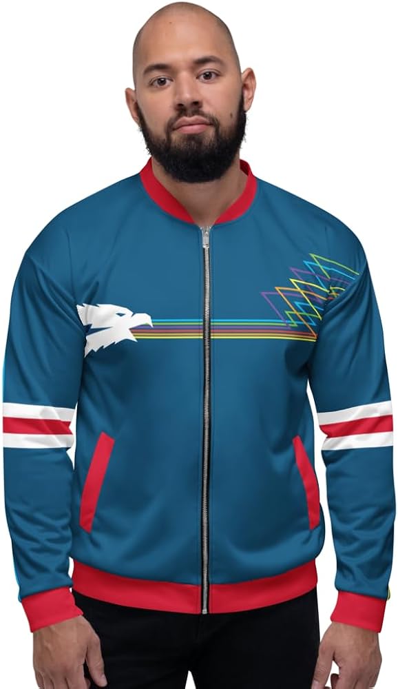 Amazon.com: Stranger Things Season 5 “The Squawk” Bomber Jacket