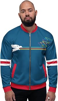 Amazon.com: Stranger Things Season 5 “The Squawk” Bomber Jacket