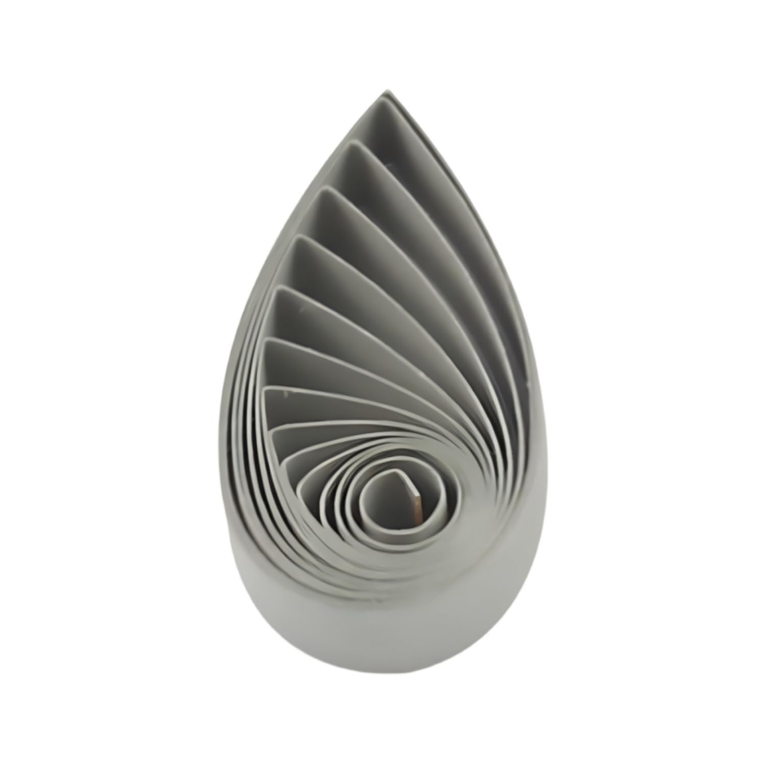 ODETOJOY Quilling Paper Strips 3mm Paper Quilling Set 120pcs Quilling Strips 1/8inch Single Color Star Origami Paper DIY Hand Crafts (LightGray)