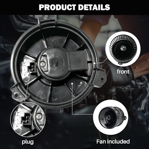 Image of 700303 AC Heater Blower Motor Rear Fit for Lexus GX460 2010-2019, LX570 2013-2019 2008-2011, for Toyota Highlander 2008-2013, Land Cruiser 2013-2019 2008-2011 , Sequoia 2008-2019