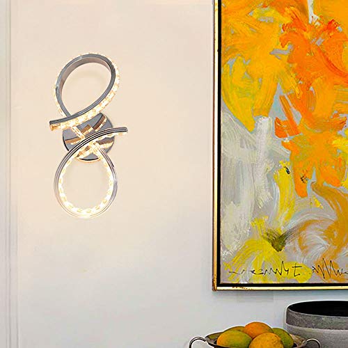 Aplique de pared LED para mesita de noche que transforma la iluminación de tu dormitorio