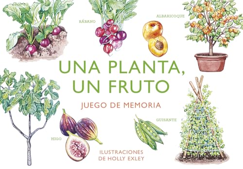 Una planta un fruto. Juego de memoria