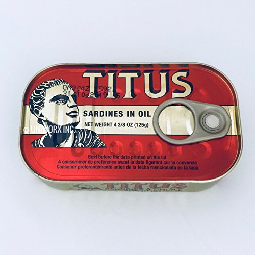 Titus Sardine in Oil 5 Pack (Vacuum Packed) JoUnique Shop