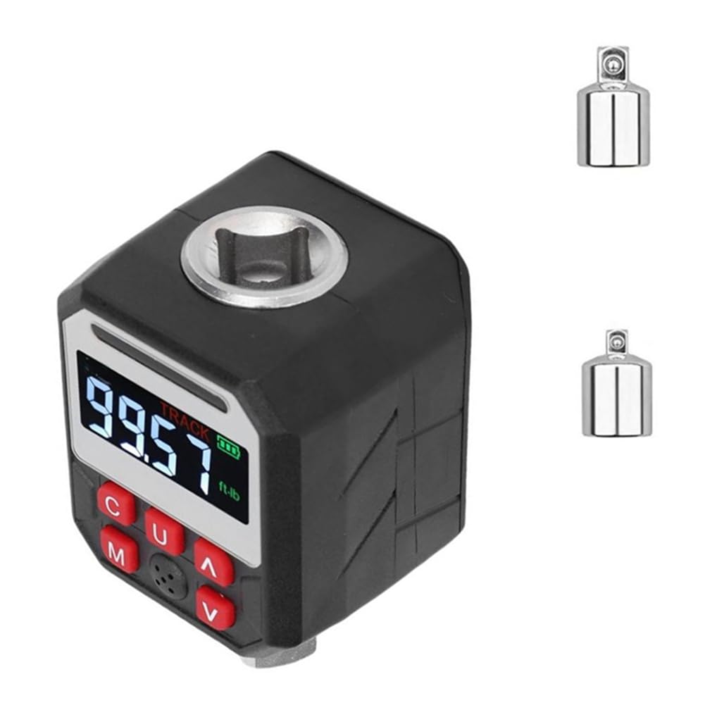 Ijsdnvjndx Black For Automotive Industrial 1/2 Inch Digital Torque Wrench Adapter With Smart Display 1.5-30Nm Range Preset
