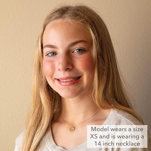 Handmade Sterling Silver Virgo Necklace, 14"-16" Adjustable, Astrology Charm Necklace with Zodiac Sign Pendant, August or September Birthday Gift for Women and Girls, Good Luck Charm for Her4