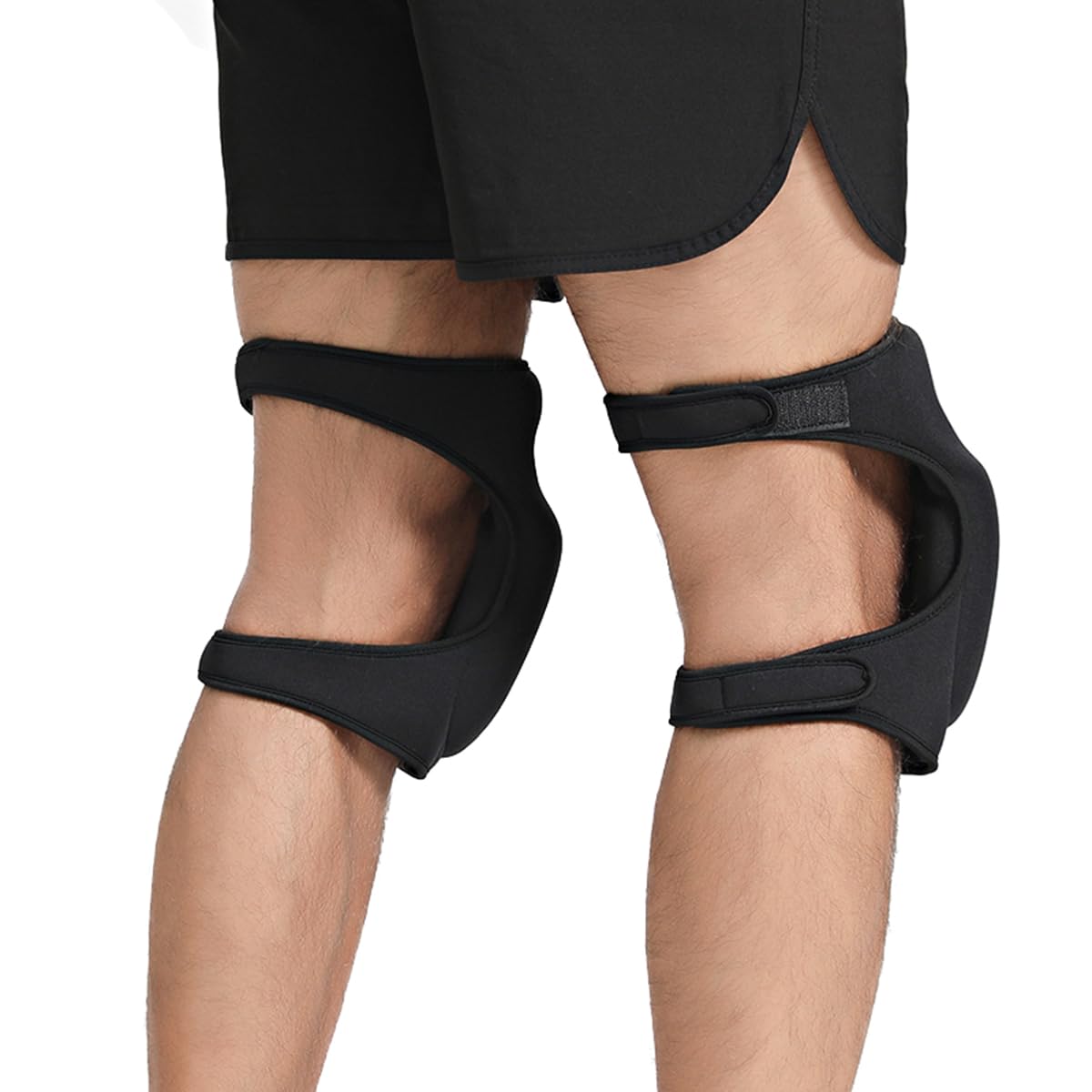 SUJAYU Rodilleras de jardinería para mujer, rodilleras de neopreno suave para hombres, construcción, rodilleras de trabajo para mujeres y hombres, rodilleras para techos, rodilleras para trabajo