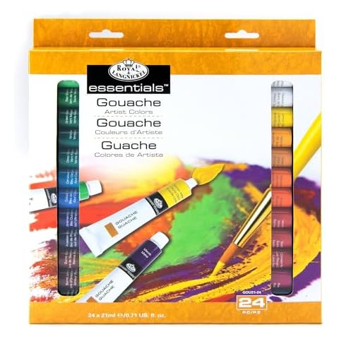 Royal & Langnickel Gouache Color Artist Tube Paint, 21ml, 24-Pack Cover