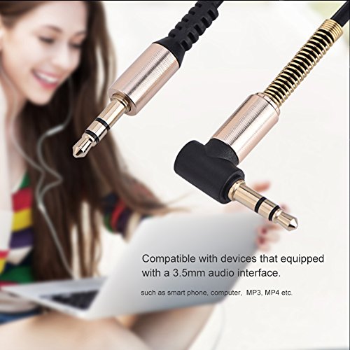 Cable auxiliar Richer-R 3.5mm macho a macho retráctil miniatura 2