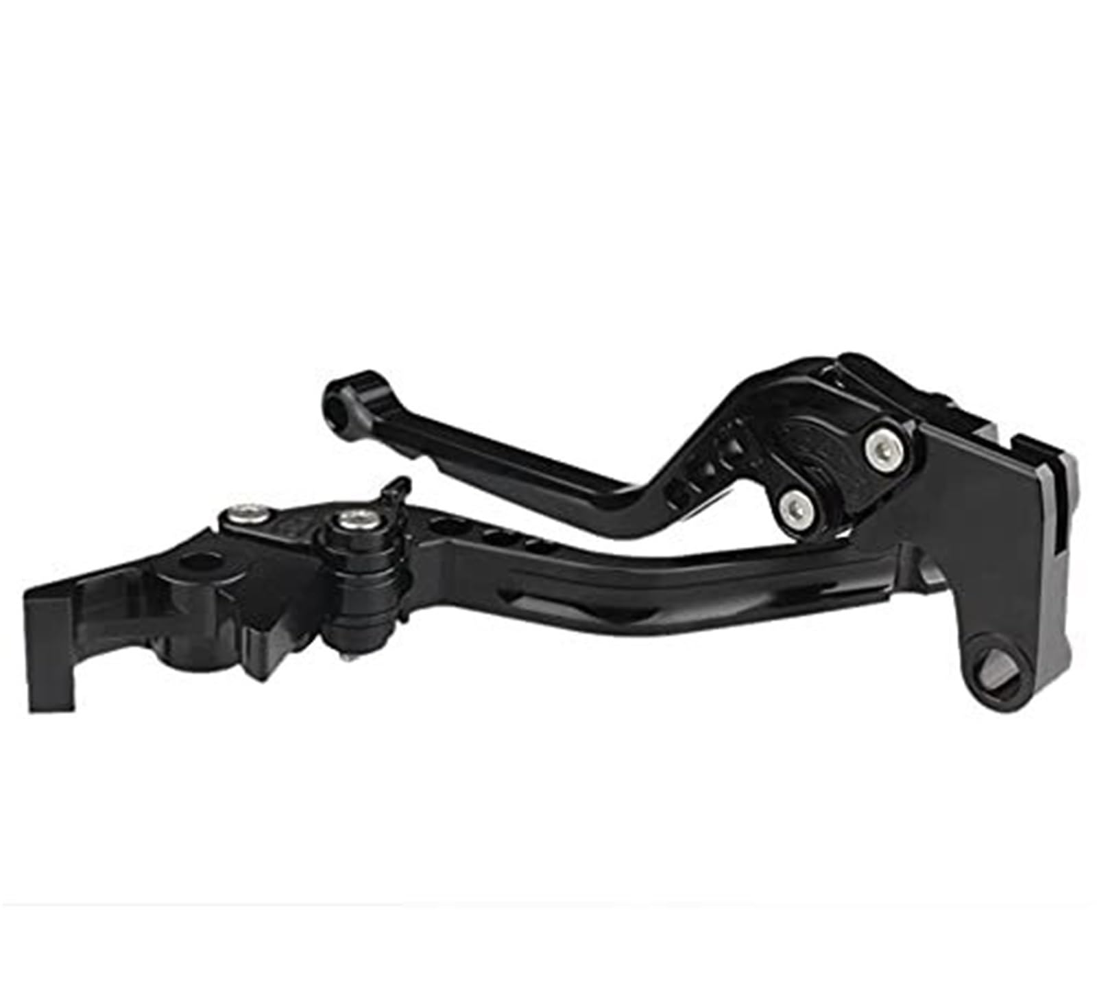 FLBZBLKASL Motorcycle Short Brake Clutch Levers CNC Pivot Brake Clutch Levers for Enfield 650 for Interceptor Aluminum Adjustable Motorcycle Lever Motorbike