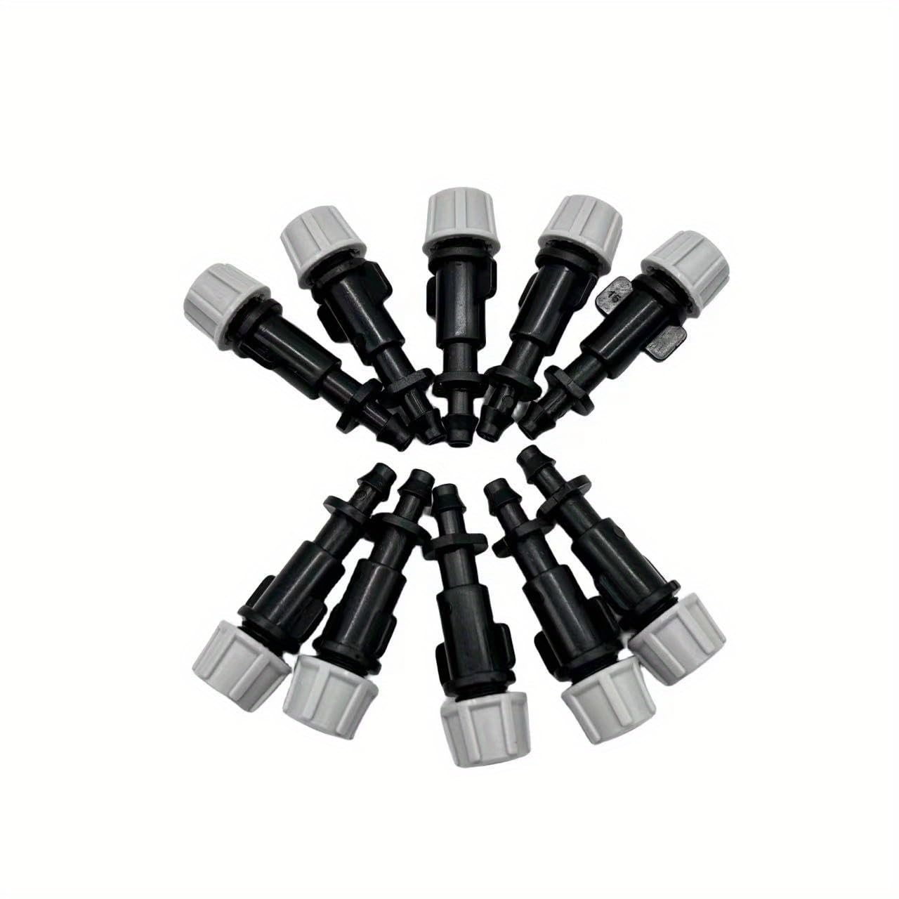 WOVSTNOV 10Pack Misting Nozzles Set Nozzles Single Hook Atomization Sprinkler Head for Adjustable for Nozzle (WP32-1)