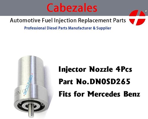 Miniatura 2 de DN0SD265 Boquillas Juego de 4 Boquillas Diesel Auto Motor Inyector de Combustible Boquilla 0 434 250 128 Compatible con MERCEDES-BENZ OM 602 603