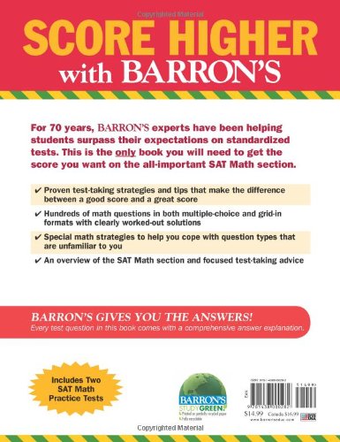 Barron's SAT Math Workbook - Image 2