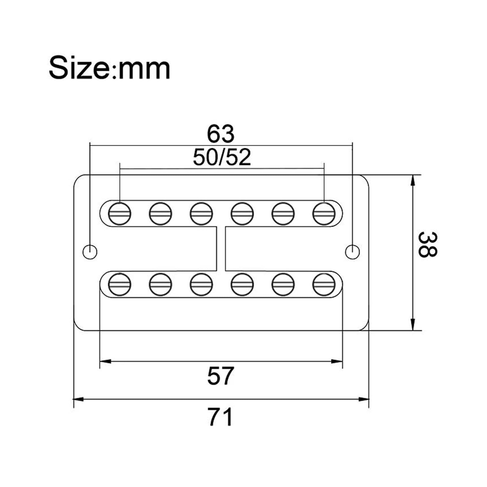 Gitara Elektryczna Alnico V Z Przetwornikami Humbucker Gryfem 7.5 K I Mostkiem 8.6 K(Neck Chrome)