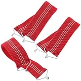 HEMOTON 3 Pezzi Cinghia Elastica per Sedia, Cinghia per Poltrona Relax, Tessuto e Ferro, ad Alta Resistenza, Anti-rottura e Anti-crepa, per Sedia e Recliner, Stile Creativo