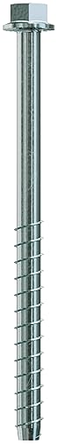 Simpson Strong-Tie THDB62100H - Anclaje de tornillo de hormigón Titen HD (Zinc) 58" x 10" 10ct