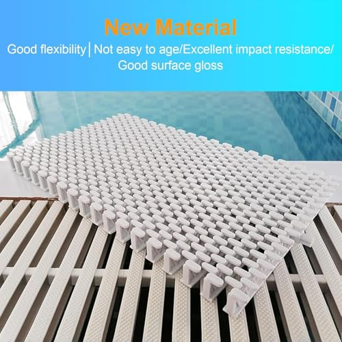 Grille de drainage rectangulaire pour remplacer une gouttière cassée blanche