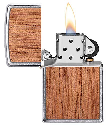 Encendedor Zippo Woodchuck Mahogany de Bolsillo miniatura 3